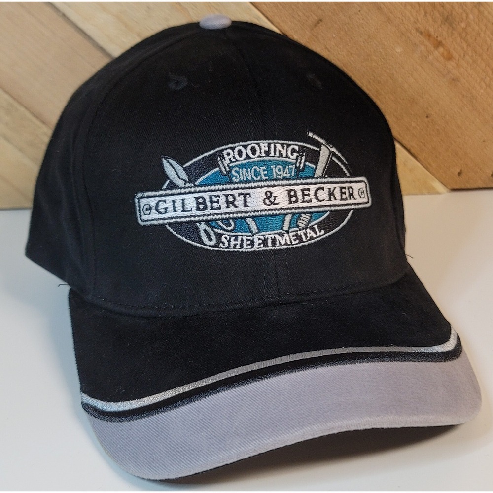 Gilbert & Becker Roofing Sheetmetal Paramount Adjustable Embroidered‎ Hat NEW